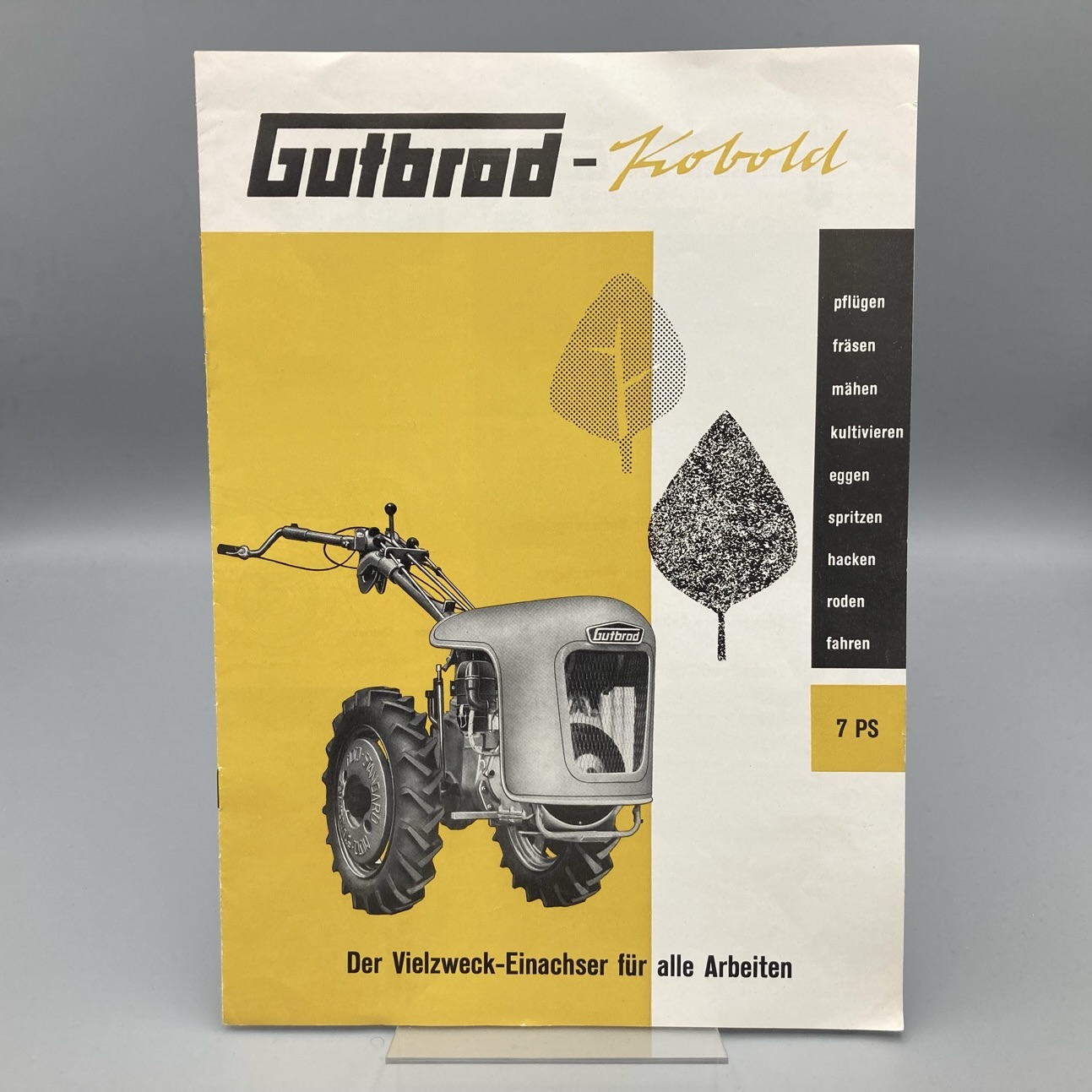 GUTBROD Prospekt Einachs-Schlepper "Kobold"