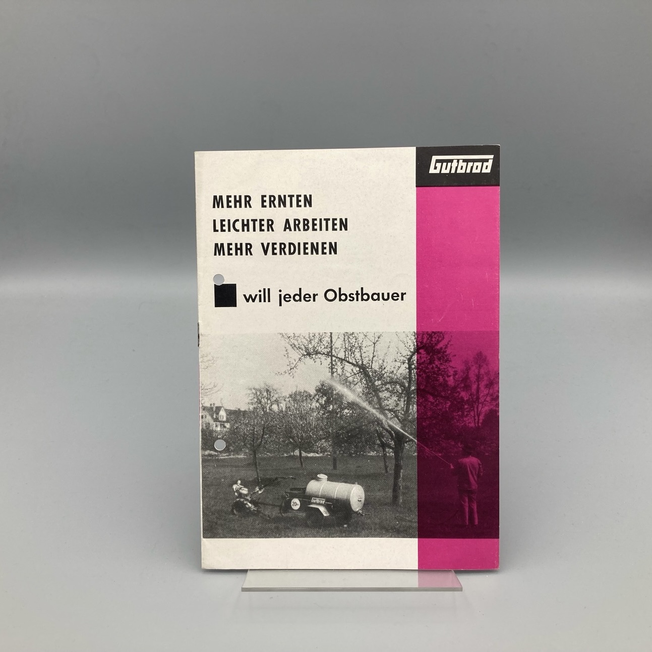 GUTBROD Prospekt Geräte für den Obstbau