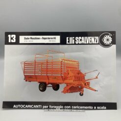 SCALVENZI Prospekt Ladewagen (Italienisch)
