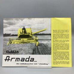 CLAEYS Prospekt Mähdrescher ARMADA
