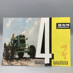 MAN Prospekt Schlepper Ackerdiesel 4-Radantrieb