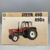 STEYR Prospekt Traktor 650/650a (Spanisch)