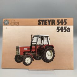 STEYR Prospekt Traktor 545/545a (Italienisch)