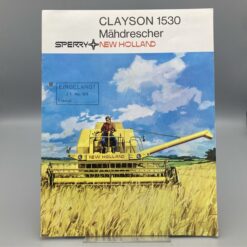 Sperry NEW HOLLAND Prospekt Mähdrescher Clayson 1530