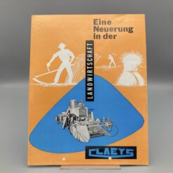 CLAEYS Prospekt Mähdrescher M73