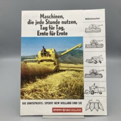 Sperry NEW HOLLAND Prospekt Mähdrescher Clayson