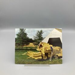 NEW HOLLAND Postkarte Motiv "Mähdrescher Clayson"