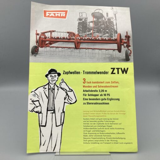 FAHR Prospekt Zapfwellen-Trommelwender ZTW