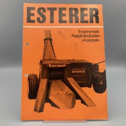 ESTERER Prospekt Trommel-Feldhäcksler "Karpat"