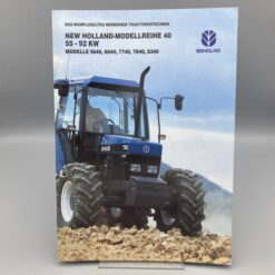 NEW HOLLAND Prospekt Traktoren Modellreihe 40