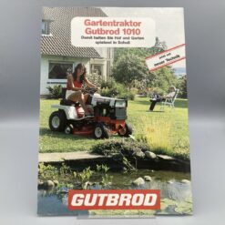 GUTBROD Prospekt Gartentraktor 1010