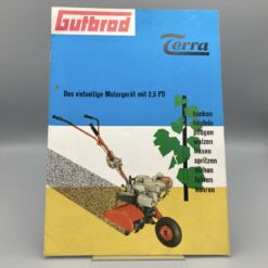 GUTBROD Prospekt Motorgerät "TERRA"