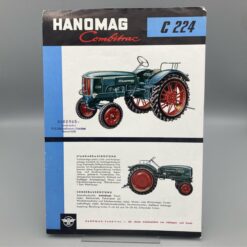 HANOMAG Prospekt Traktor Combitrac C 224