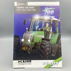 FENDT Prospekt Traktor FAVORIT 700 VARIO