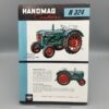 HANOMAG Prospekt Traktor Combitrac R 324