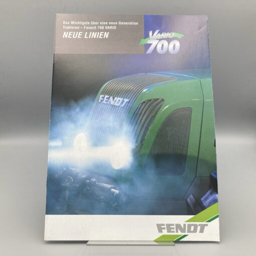 FENDT Prospekt Traktor FAVORIT 700 VARIO