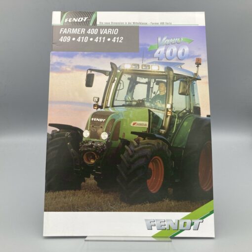 FENDT Prospekt Traktor Farmer 400 VARIO