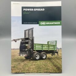 BRANTNER Prospekt Miststreuer "Power-Spread"