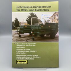 RINK Prospekt Schmalspur-Düngerstreuer