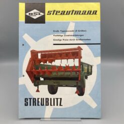 STRAUTMANN Prospekt Stalldungstreuer Streublitz