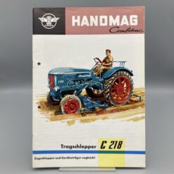 HANOMAG Prospekt Combitrac Tragschlepper C218