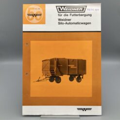 WEIDNER Prospekt Silo-Automaticwagen