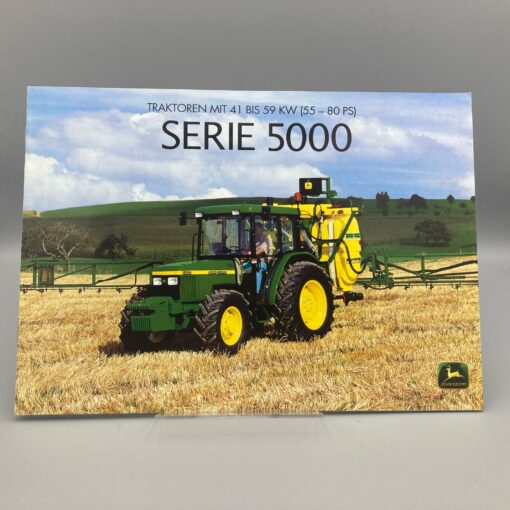JOHN DEERE Prospekt Traktoren Serie 5000