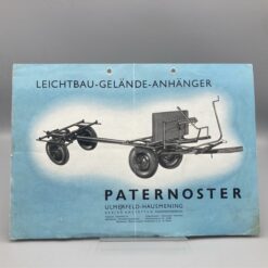 PATERNOSTER Prospekt Leichtbau-Geländer-Anhänger