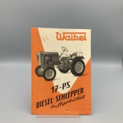WAIBEL Prospekt Diesel-Schlepper 17PS