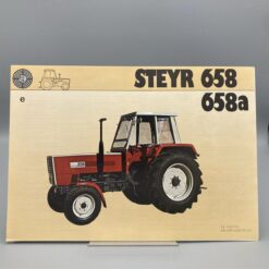 STEYR Prospekt Traktor 658/658a (Englisch)