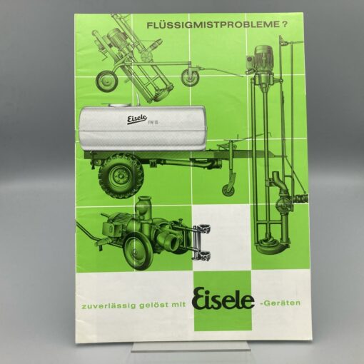 EISELE Prospekt Güllefässer und Pumpen