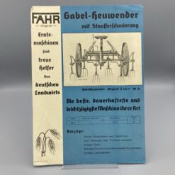 FAHR Prospekt Gabel-Heuwender