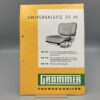 GRAMMER Prospekt Universalsitz DS40
