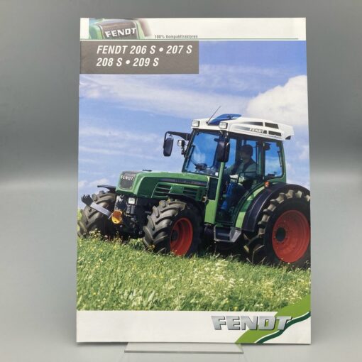 FENDT Prospekt Traktor 206S - 207S - 208S - 209S