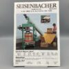 SEISENBACHER Prospekt Obstpresse, Obstwaschanlage, Obstfräse, Ballenförderanlage