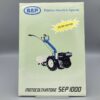 S.E.P. Prospekt Motormäher (Französisch)