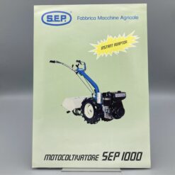 S.E.P. Prospekt Motormäher (Französisch)