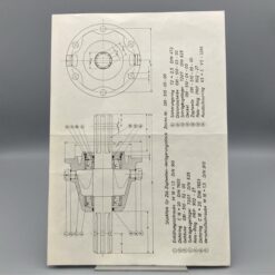 WAIBEL Prospekt Info-Blatt Zapfwellen-Verlagerungsbock