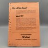 WAIBEL Prospekt Info-Blatt Kleintraktor D17