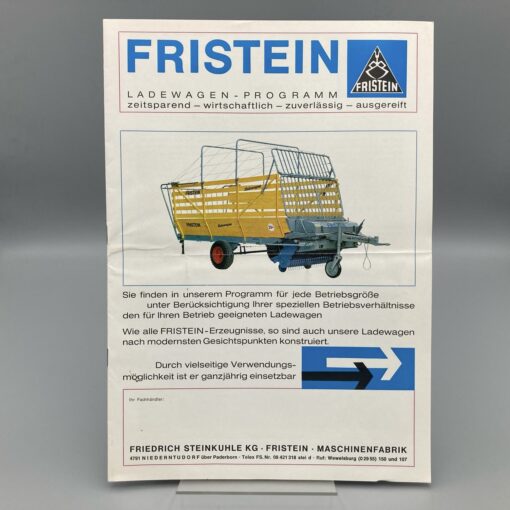 FRISTEIN Prospekt Ladewagen-Programm