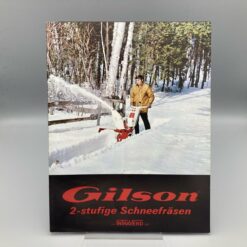INTRAVEND Prospekt Schneefräse GILSON