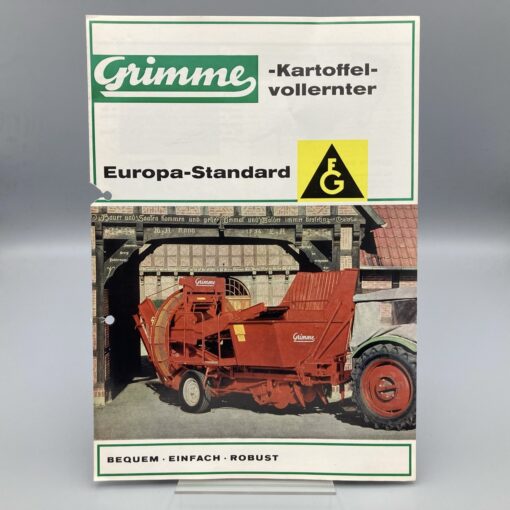 GRIMME Prospekt Kartoffel-Vollernter