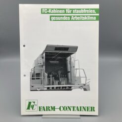 FC FARM-CONTAINER Prospekt Kabine