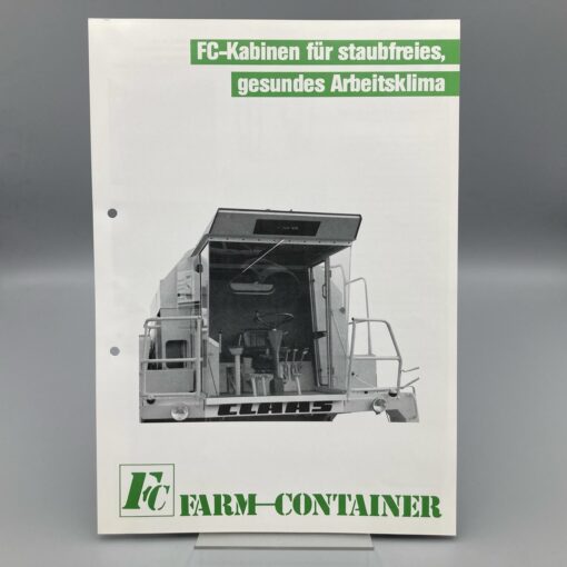 FC FARM-CONTAINER Prospekt Kabine