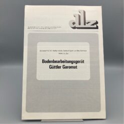 dlz Magazin Sonderdruck Bodenbearbeitungsgeräte GÜTTLER Garomat
