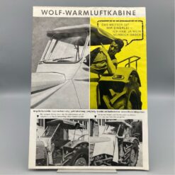 WOLF Prospekt Warmluft-Kabine