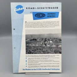 EICHER Prospekt KOMBI-Geräteträger
