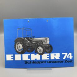 EICHER Prospekt Schlepper 74