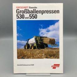 FORTSCHRITT Prospekt Großballenpressen 530/550