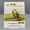 CLAEYS Prospekt Mähdrescher M80